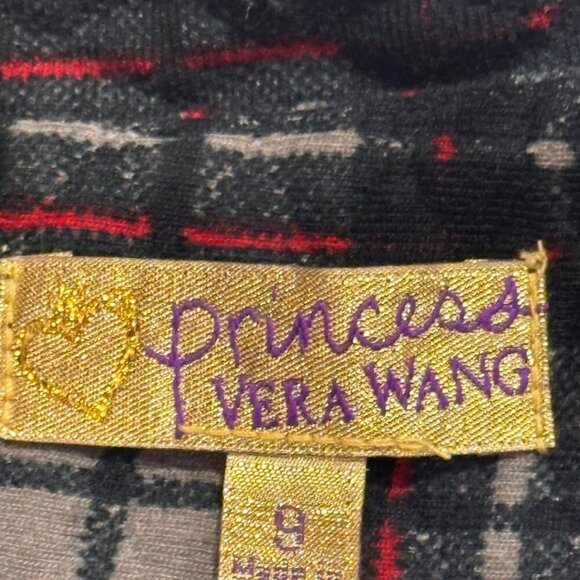 Princess VERA WANG Designer Quilted Plaid Mini Skirt Y2K POSH 90s Junior's 9 GUC - Picture 3 of 15